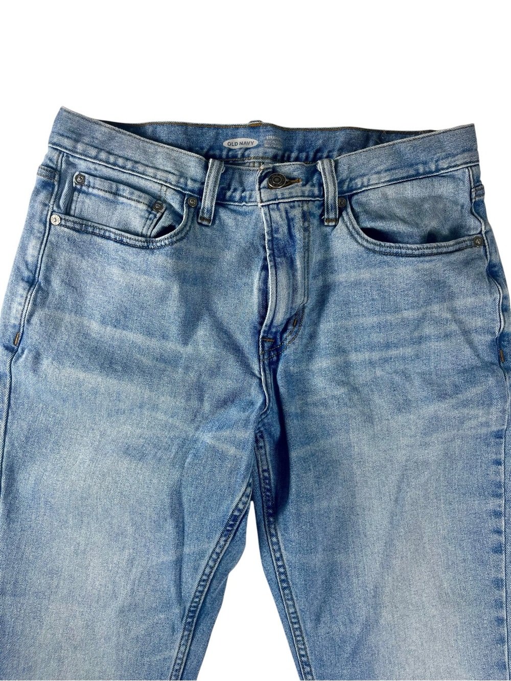 Light Blue Women's Straight Leg Jeans from Old Navy sku 146 - Picture 2 of 9